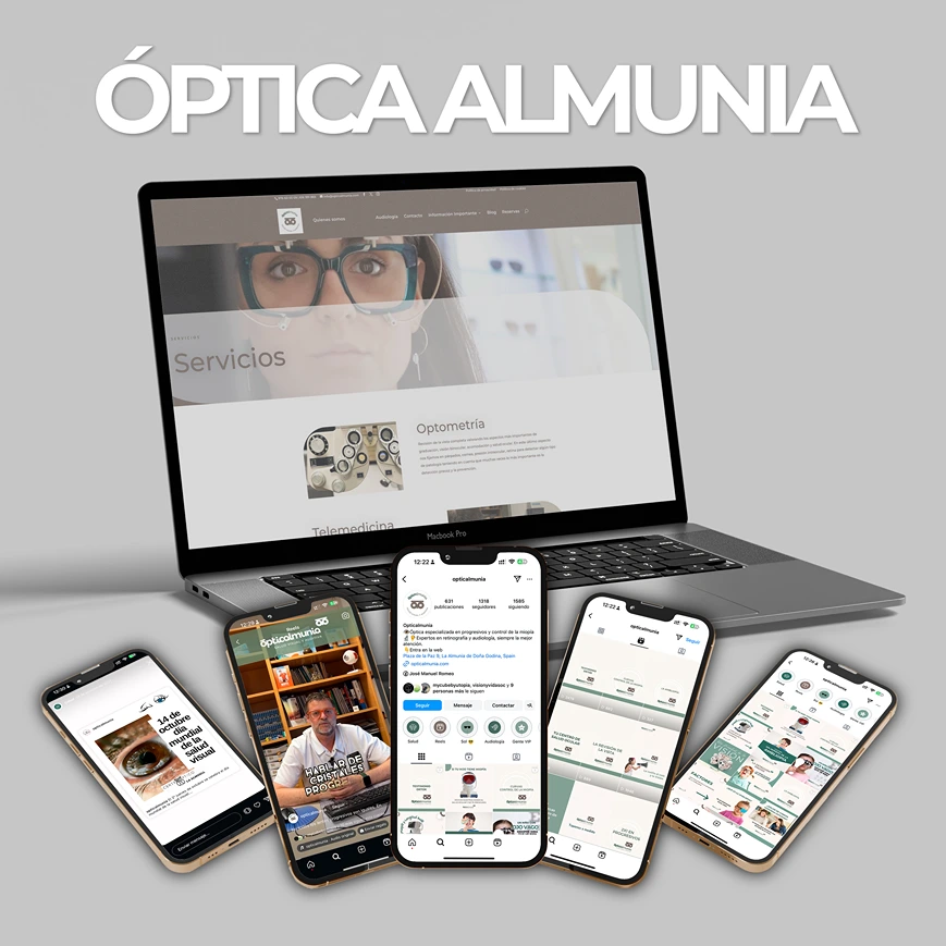 OPTICA ALMUNIA WEB