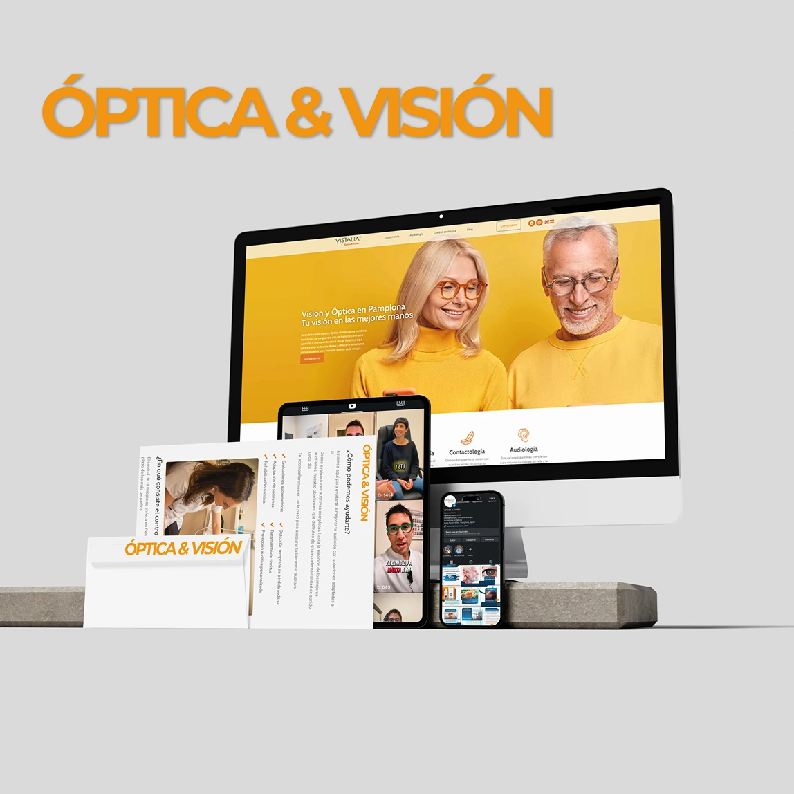 OPTICA Y VISION WEB